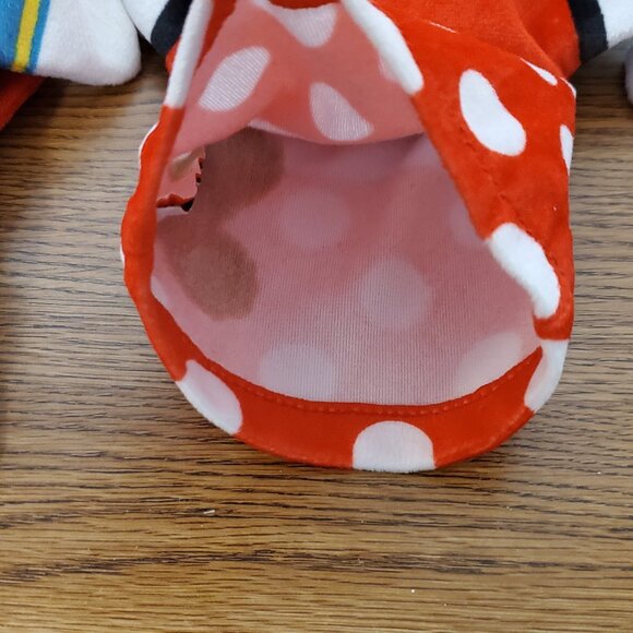 Disney Cloth Hand Puppets - Lot of 3 - Minnie, Goofy and Donald - 10" Tall - Picture 4 of 5